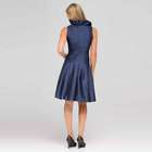 Ruffle Front A-Line Dress, , small