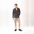 Cotton Straight Shorts, , small